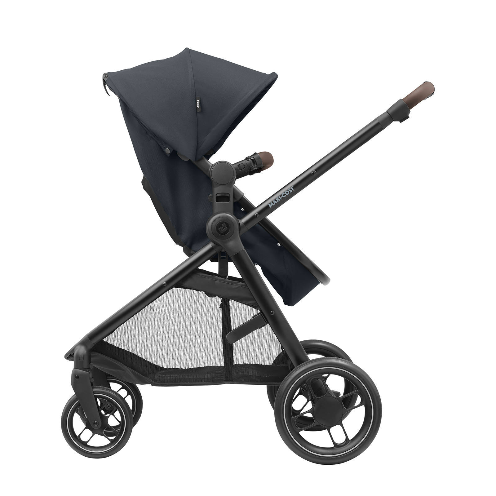 Maxi-Cosi MC Zelia 3 Essential Graphite (Black Frame & Brown Leather)