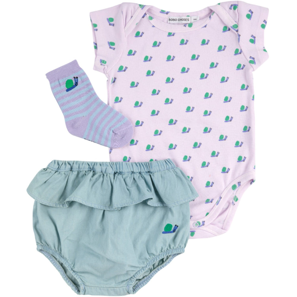 Køb Bobo Choses Lavender Funny Snail Gavesæt