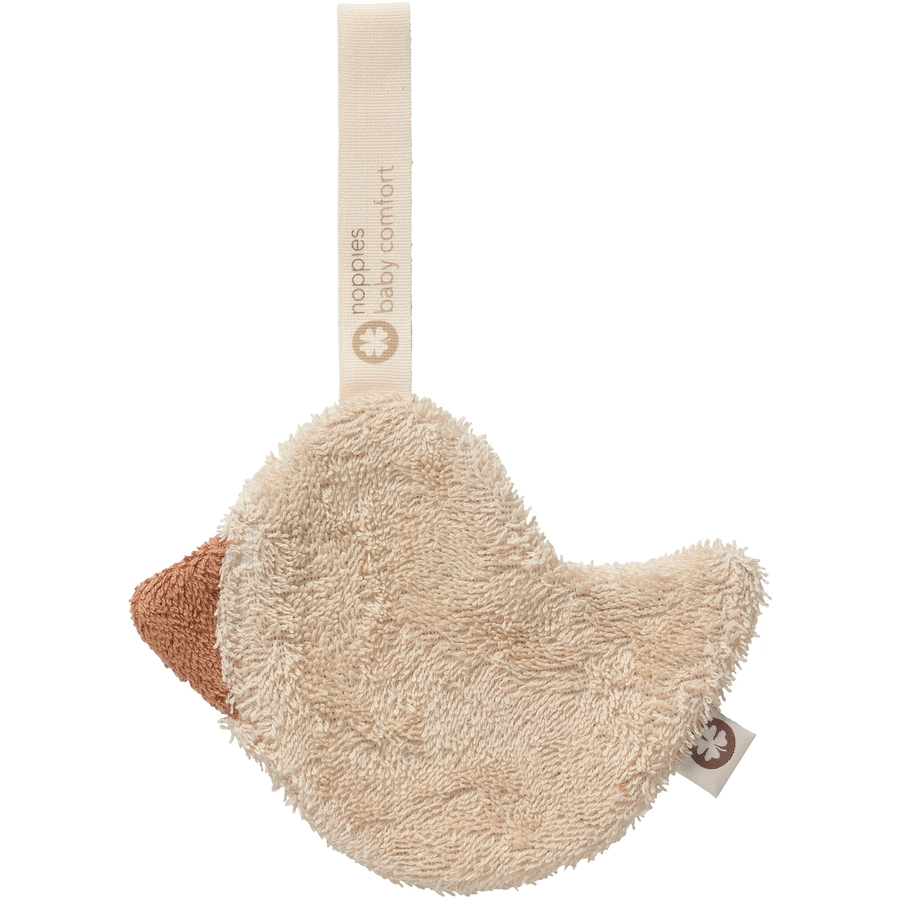 Noppies Schnullertuch Duck pacifier cloth Fog