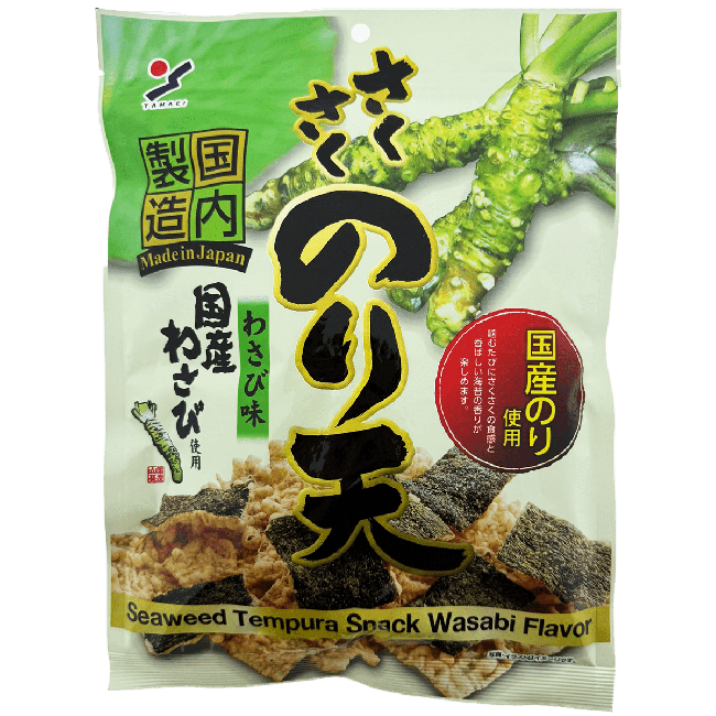 Yamaei Zeewier Tempura met Wasabi Smaak 70g