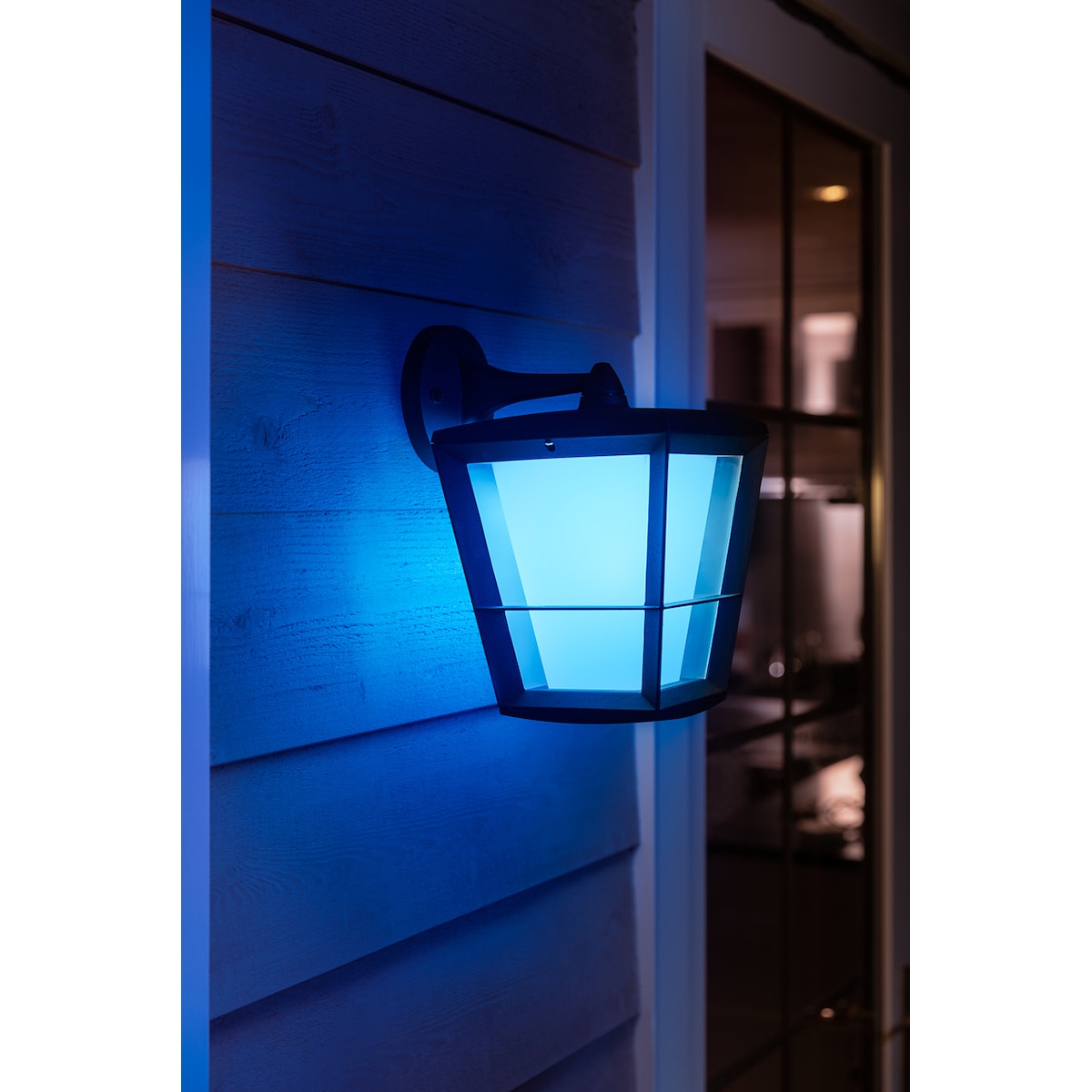 Philips Hue Econic WACA vegglanterne (sort)