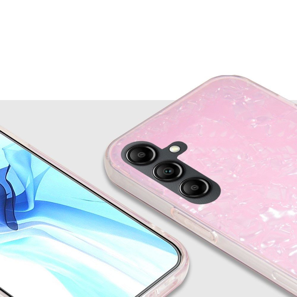 Samsung Galaxy A54 5G Hybrid Hülle TPU Bumper   Acryl Rückseite - Grau