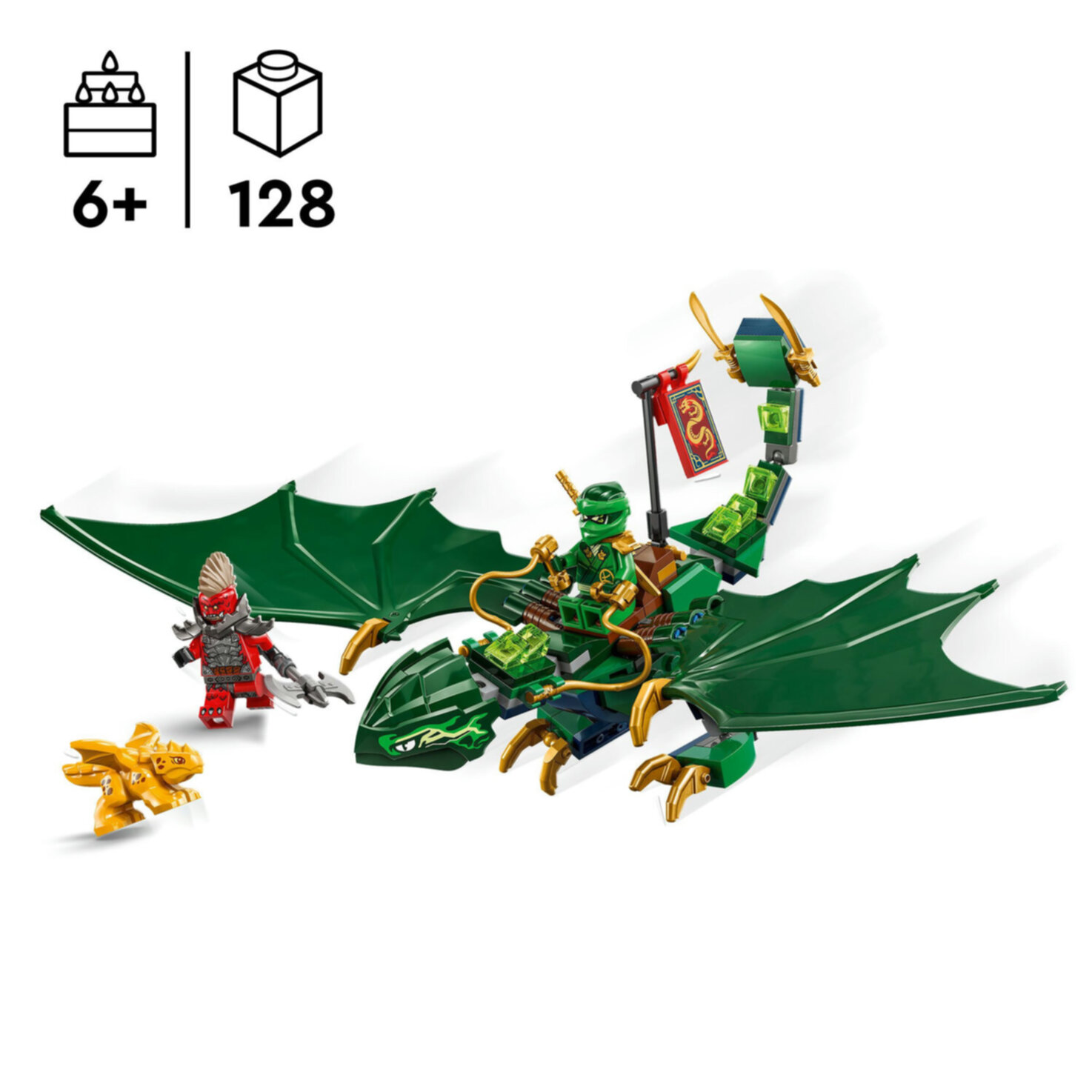 LEGO® Ninjago 71829 Lloyds grüner Walddrrache ab 6 Jahren