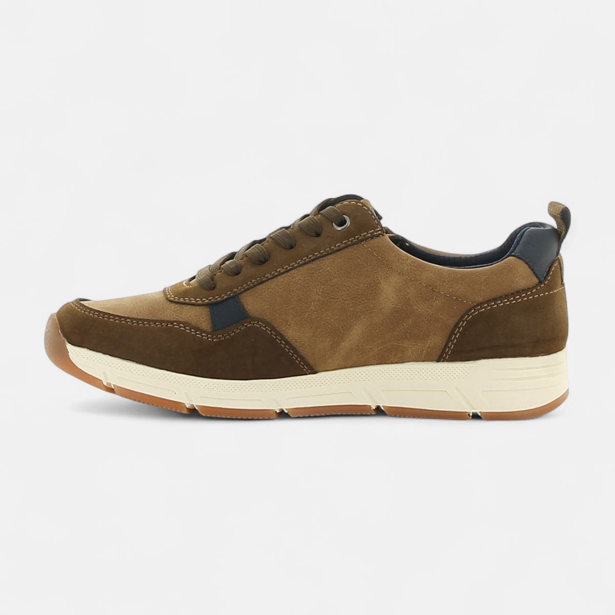 Baskets basses Homme cognac