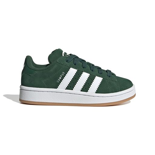 Adidas Campus 00s  Sneakers, Dark Green/Cloud White/Gum, 34