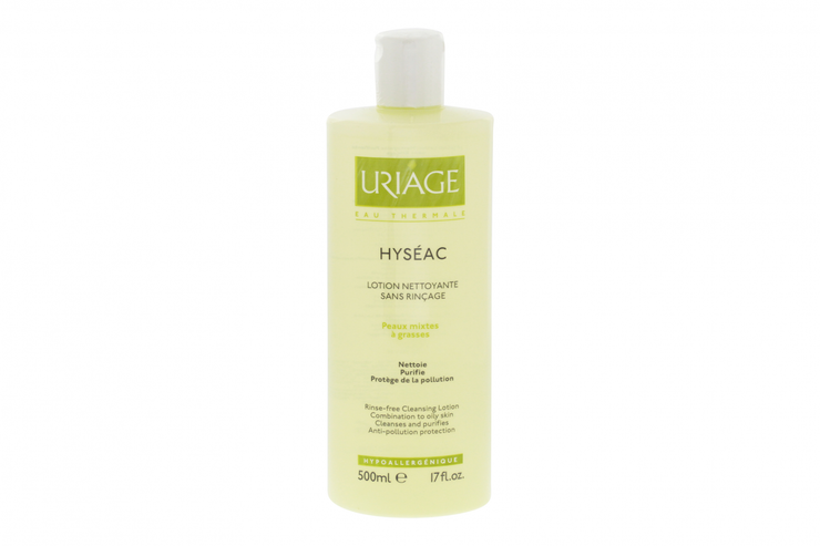 Hyséac lotion nettoyante sans rinçage 500ml