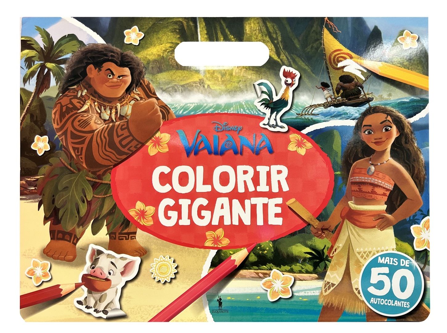 LIVRO VAIANA - COLORIR GIGANTE DE: DISNEY