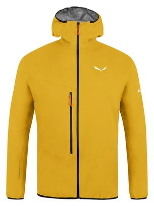 Veste Imperméable Salewa Agner 2 Powertex 3L Jaune