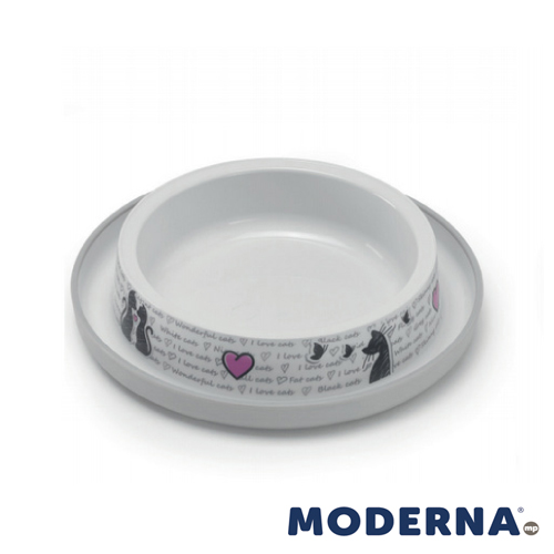 MP TRENDY DINNER FEEDER PARA GATOS GATOS APAIXONADOS 210 ml