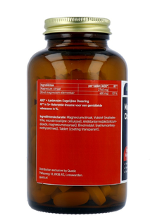All Natural Magnesium Citraat 400 mg Tabletten 120TB