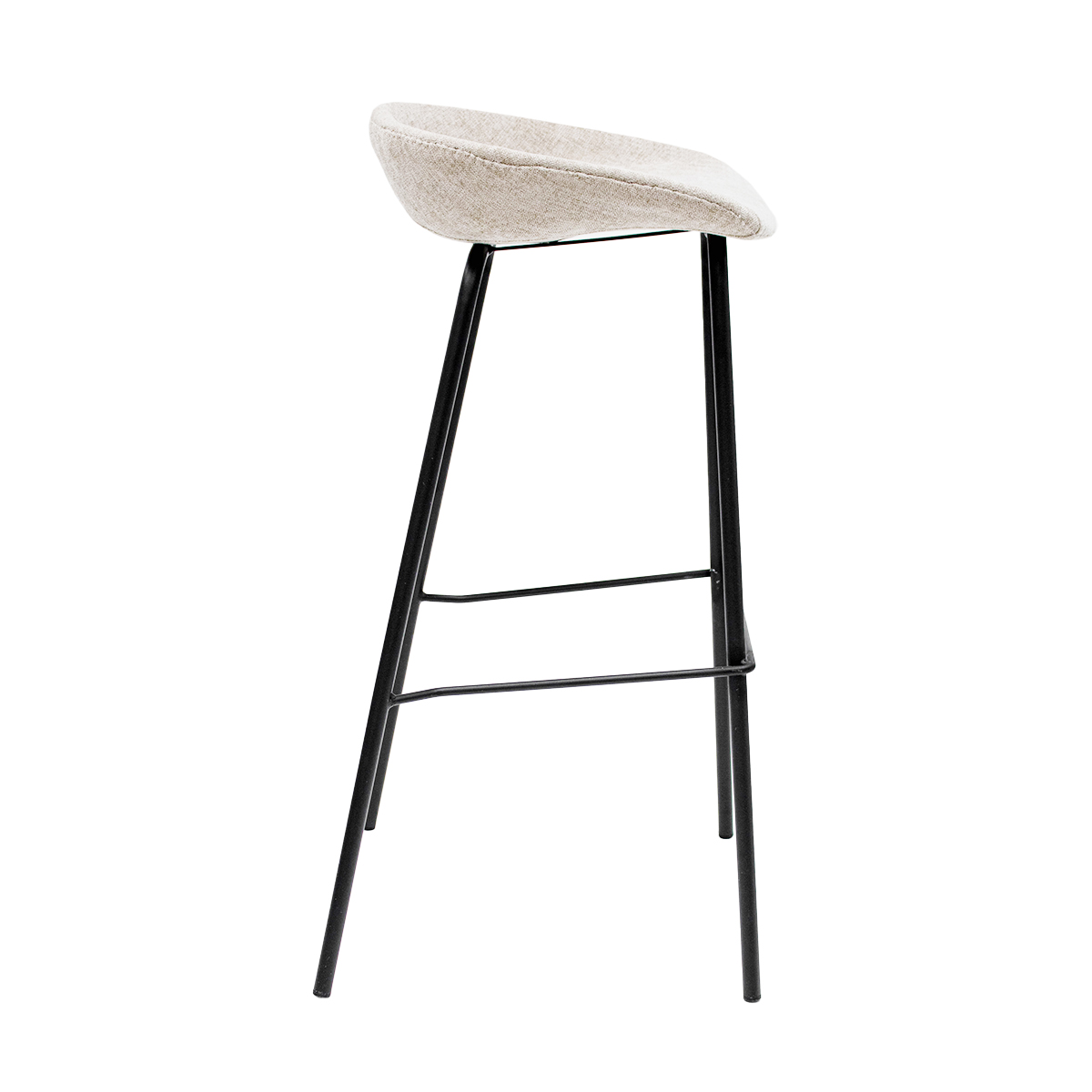Kick barkruk Riga H80 cm champagne