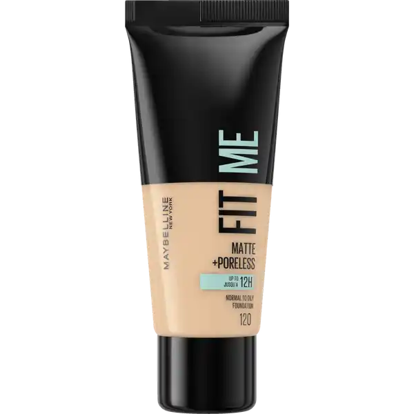 Fit ME! Matte + Poreless Foundation 120 - Classic Ivory