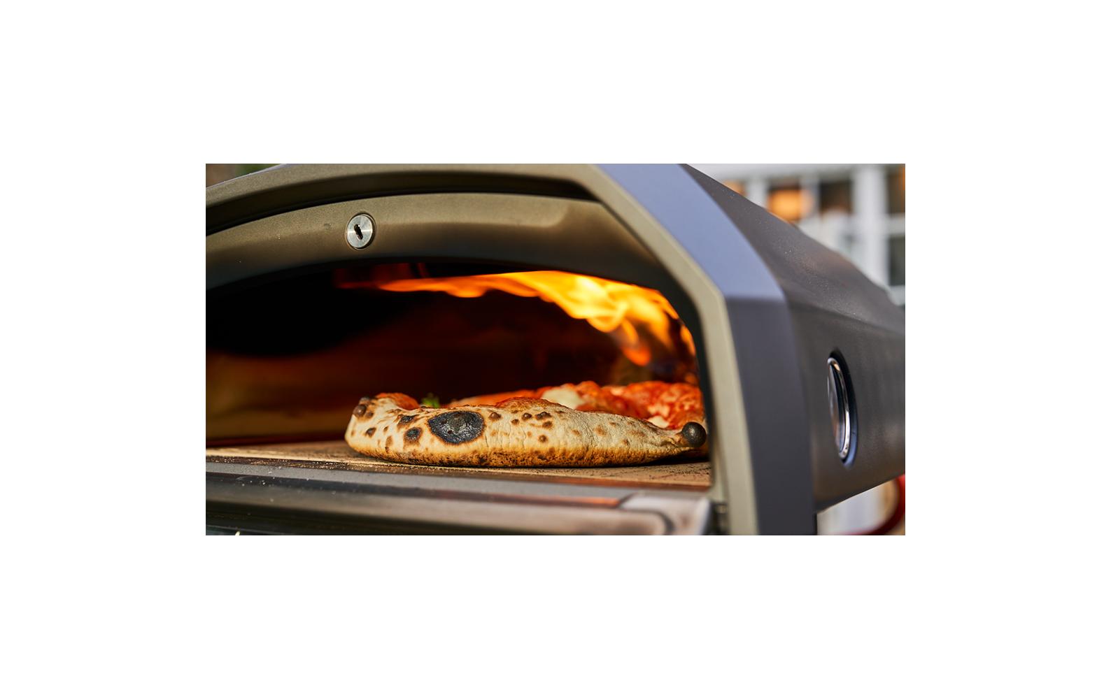 Pizzaofen Karu 2 / schwarz<br>Multi-Brennstoff-Outdoor-Pizzaofen