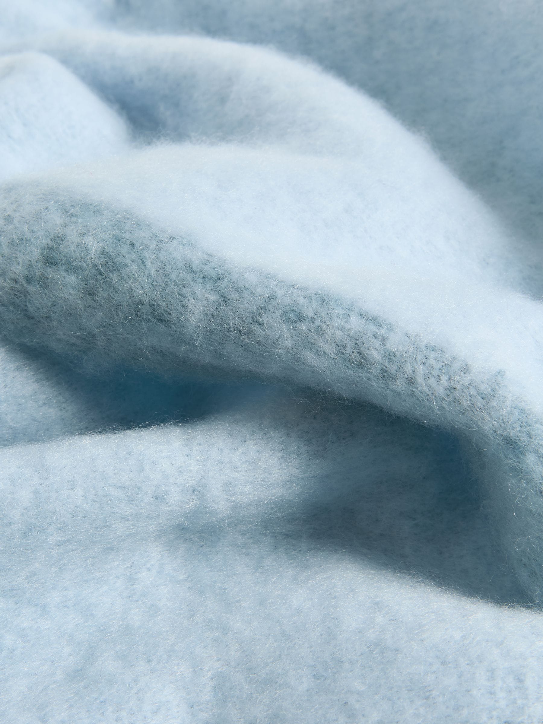 Blauw - Lipsy Cosy geborstelde sjaal