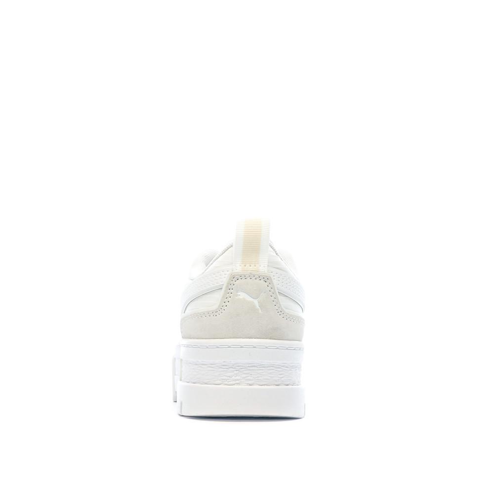 Puma Baskets Blanches Femme Puma Mayze Tech