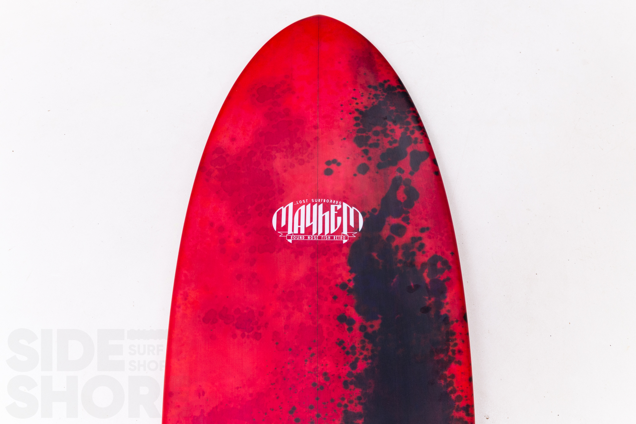 Lost Round Nose Fish Retro - Red Tint - 6'0 x 22