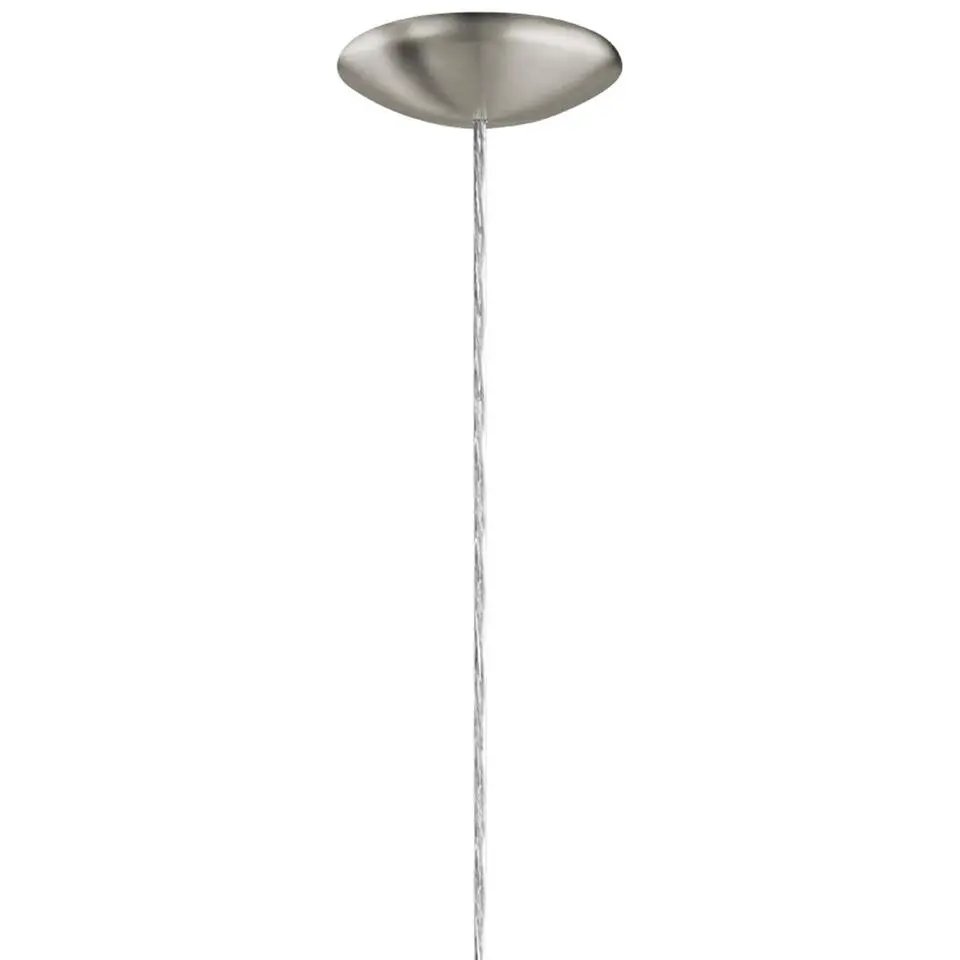 EGLOLazolo-Hanglamp-1Lichts-Ø420mm.-Nikkel-Mat-WitGelakt