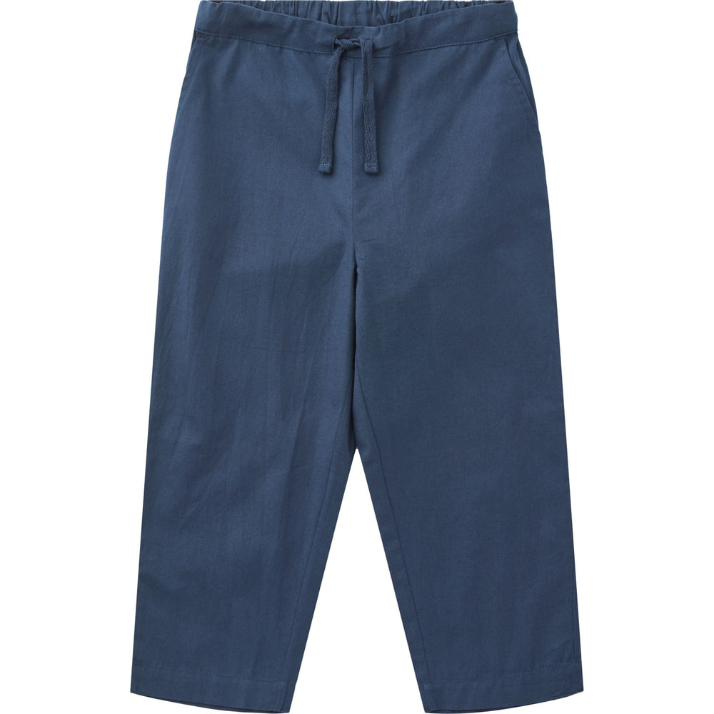 Køb COPENHAGEN COLORS Navy Poplin Classic Bukser