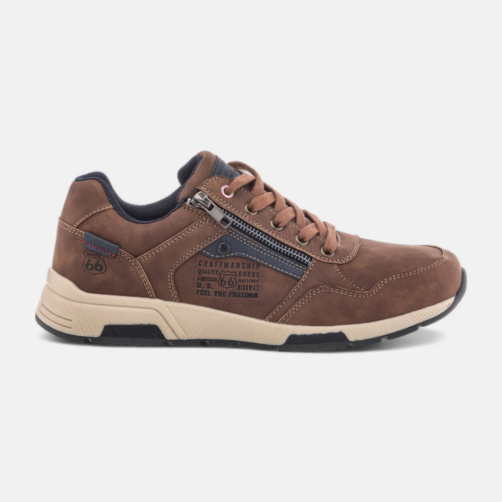 Baskets basses Homme marron