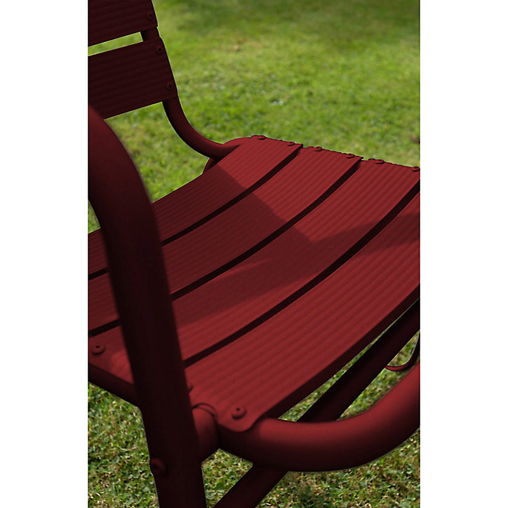 Peinture extérieure multi supports e garantie 8 ans Dulux Valentine satin rouge piment 0,5L