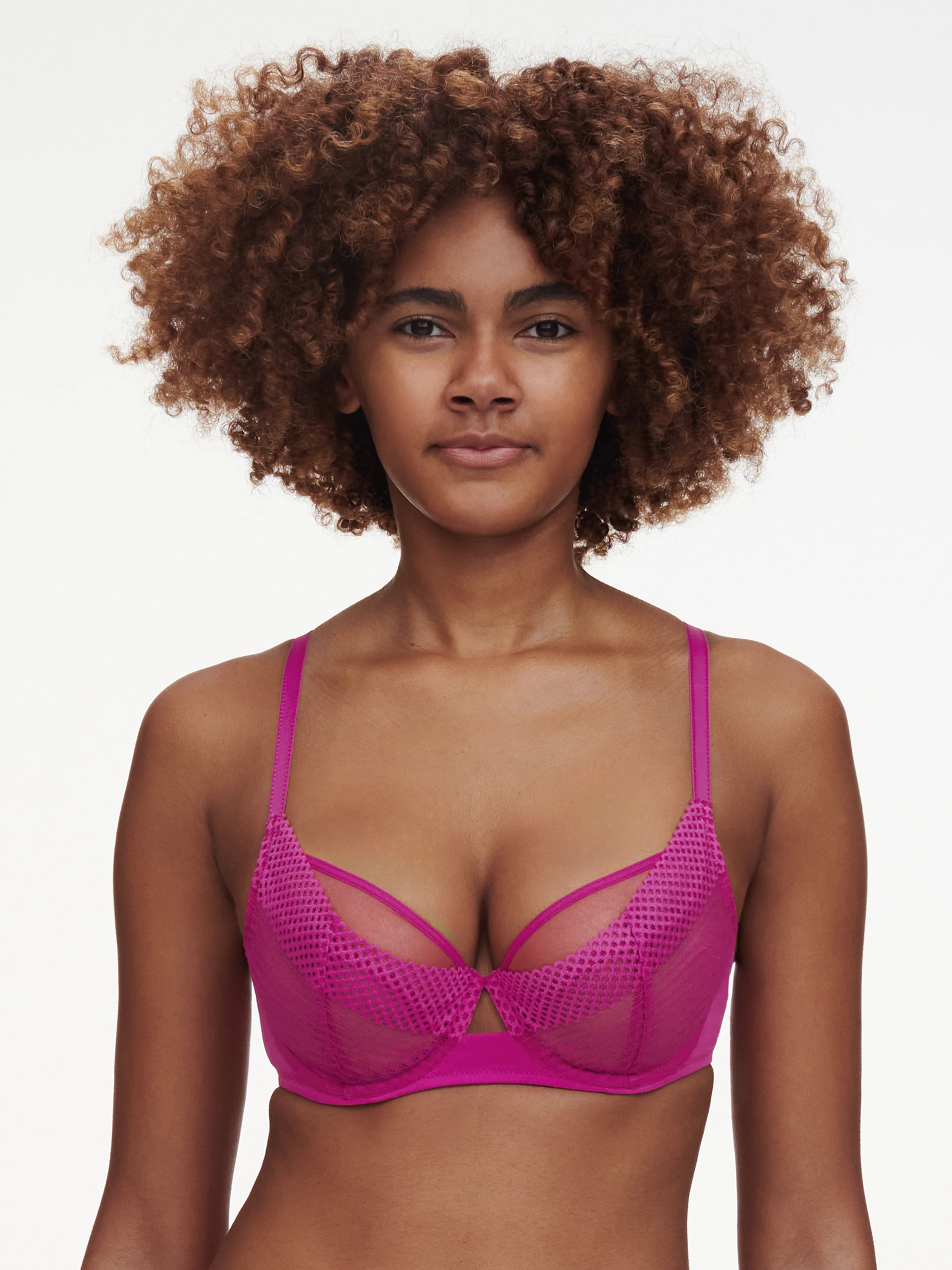 PLAY - Soutien-gorge emboîtant en dentelle | Rose