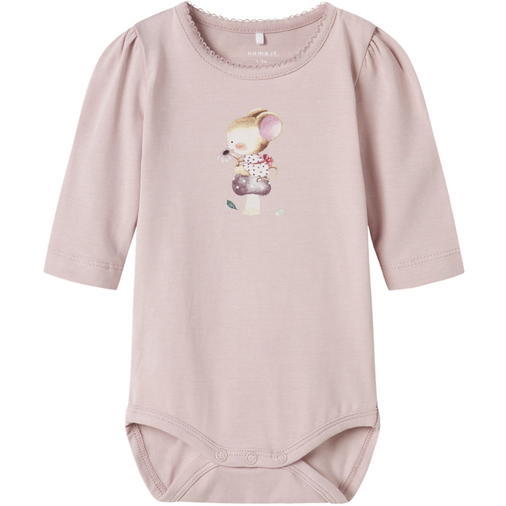 Køb Name It Burnished Lilac Nbflotus Ls Body Box