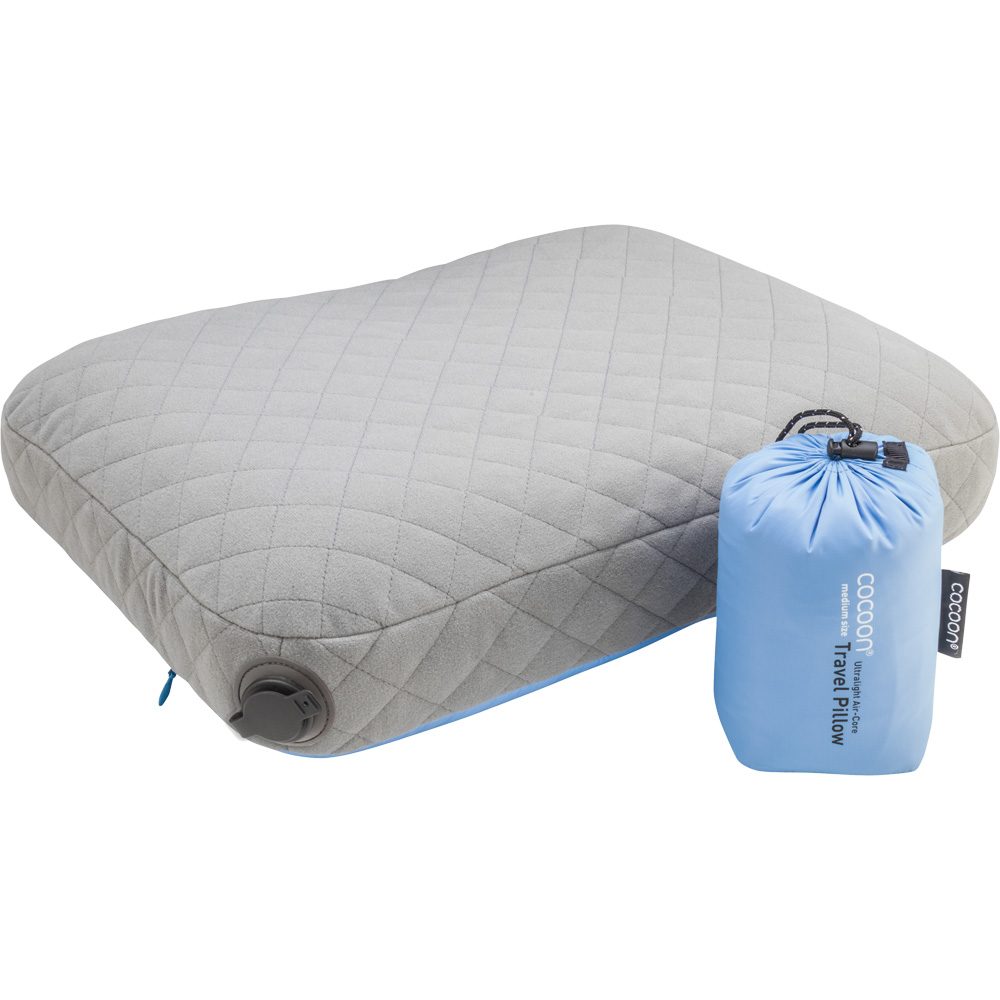 Cocoon Air Core Kissen Ultralight Größe 4 light-blue grey