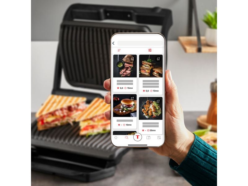 Tefal OptiGrill  GC7178 2000 W Intelligenter Kontaktgrill