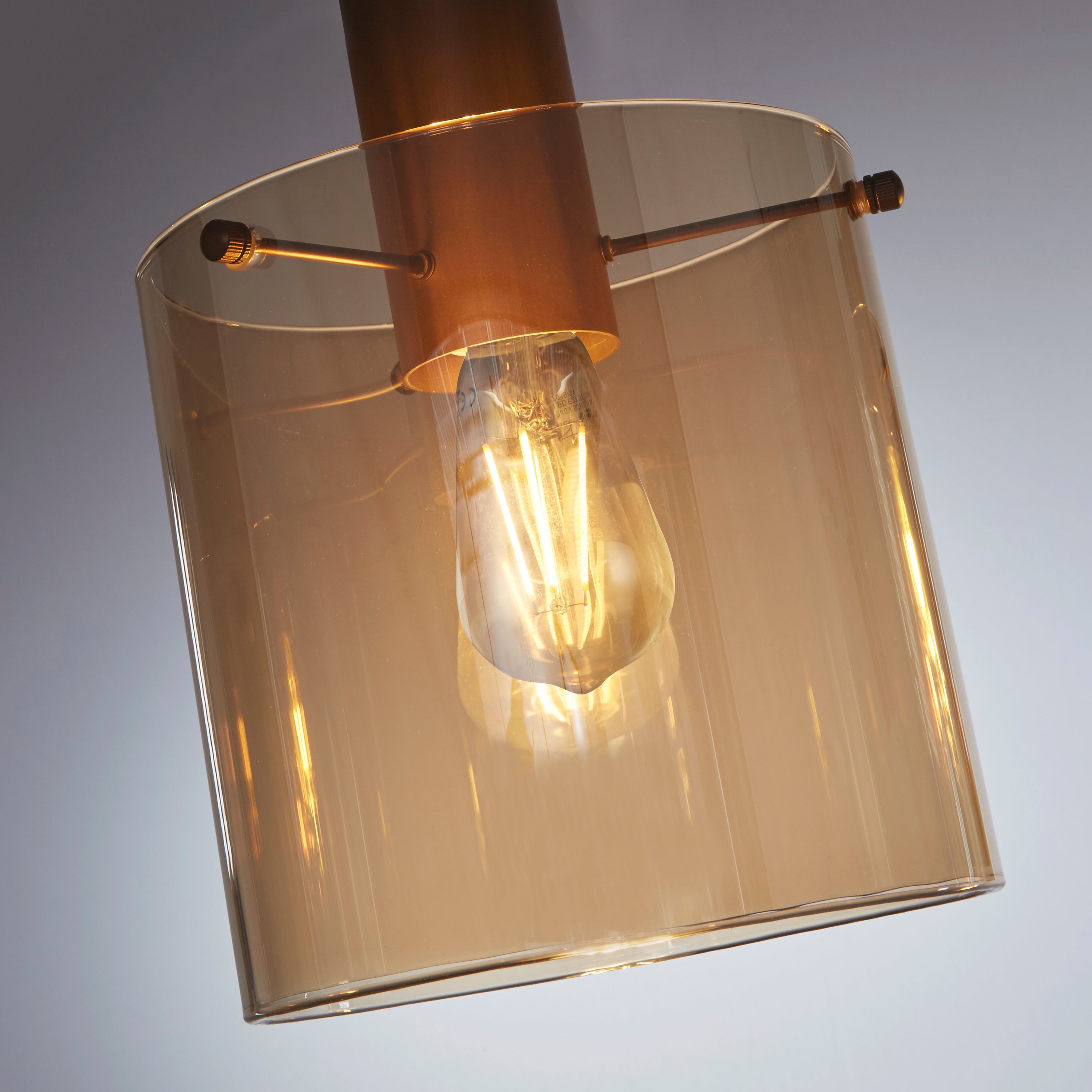 Searchlight Sweden Hanglamp 4-lichts Ã 22 cm - Mocha