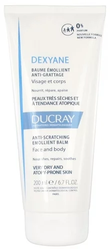 Ducray — Baume Émollient Anti-grattage — Crème pour peaux très sèches et atopique — Dexyane 200ml