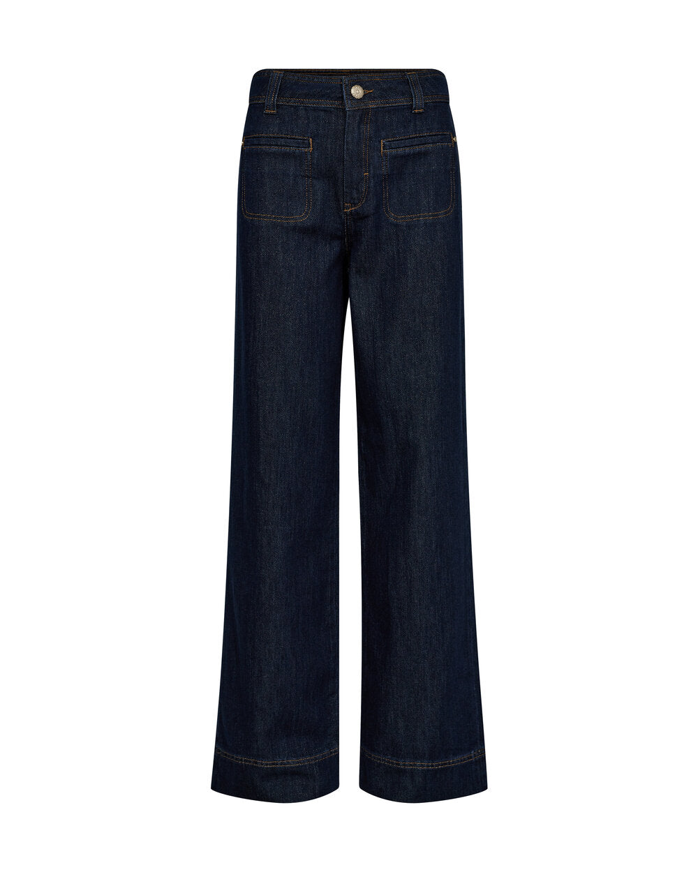 Mos Mosh  Soey Glam wide leg Jeans - Dark Blue