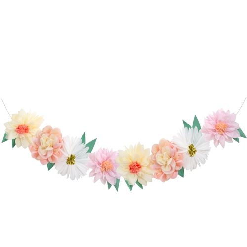 Meri meri slinger bloemen xl