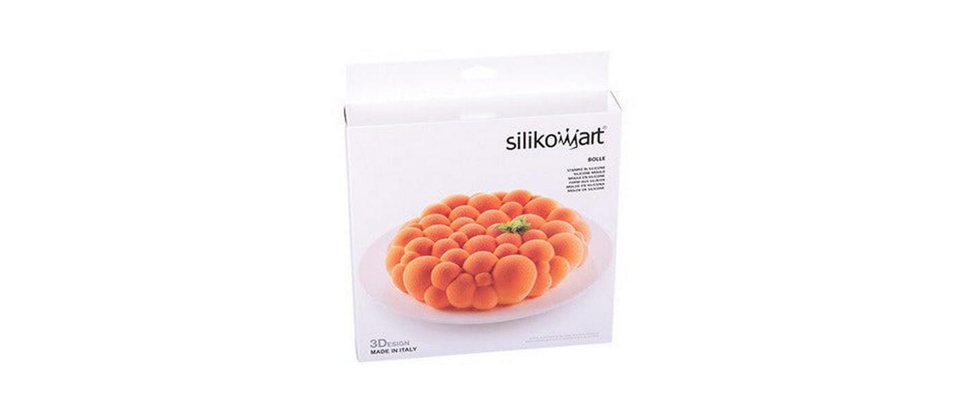 Motiv-Backform Silikonbackform Bubbles Ø 22 cm, BeigeBackform für einen tollen Kuchen mit der Optik von Bläschen