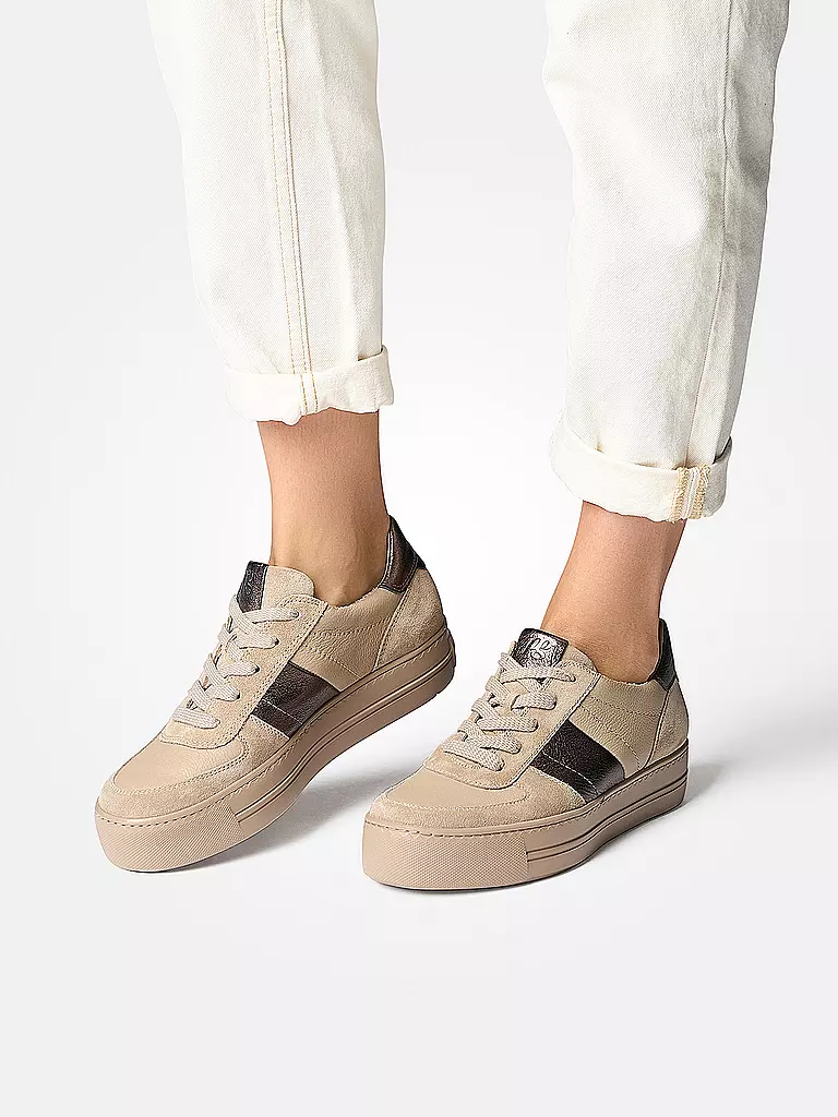 PAUL GREEN Sneaker beige