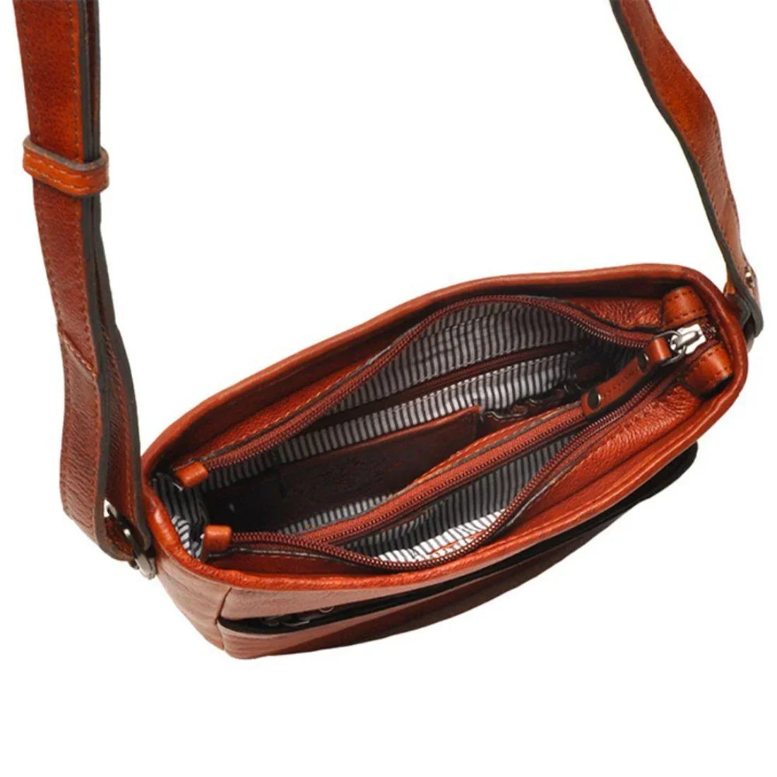 Berba | Lucca 335-044 | leren Crossbodytas