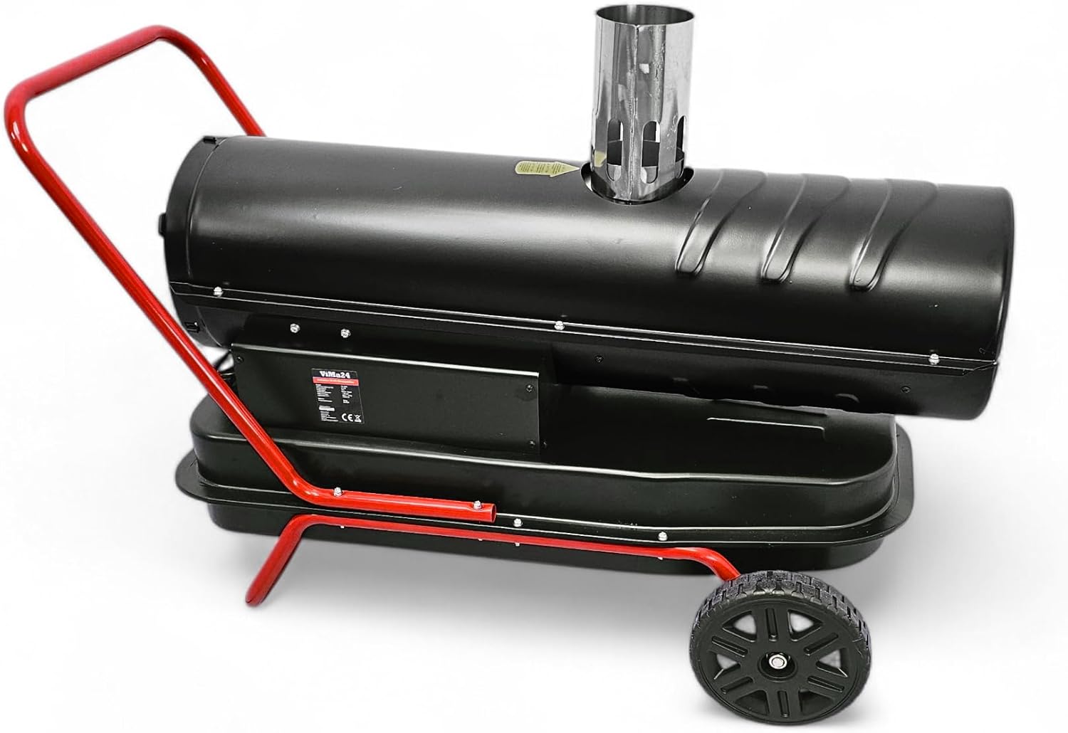 Diesel Heizkanone 20 kW | indirektes Ölheizgebläse mit 38L Tank | Standheizung und Bautrockner mit Thermostat
