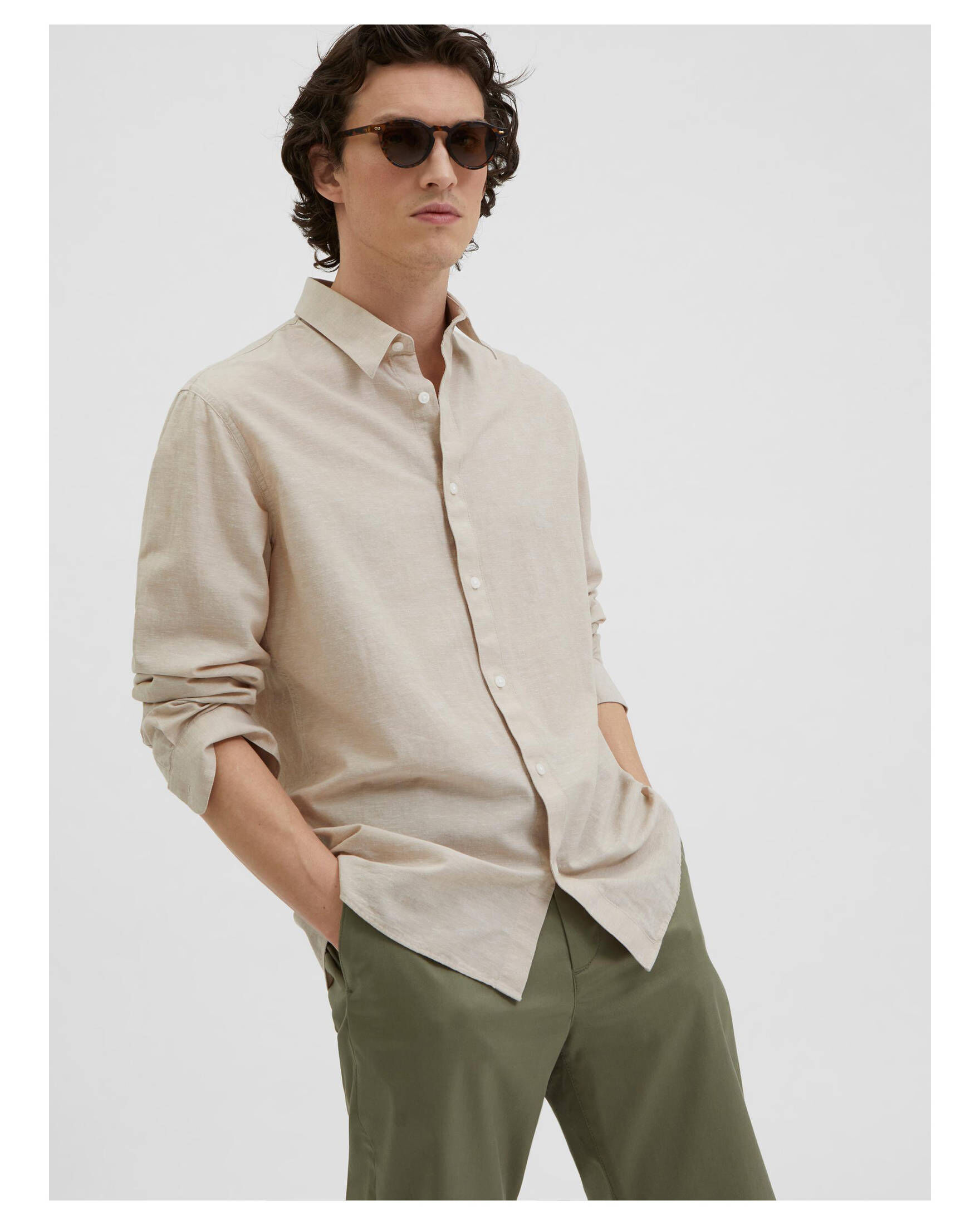 Selected Homme| Herren Hemd Regular Fit Langarm