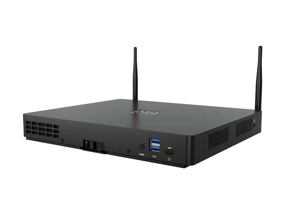 EloPOS Pack 2 - Mini desktop Core i5 i5-14500T / op til 4.8 GHz - RAM 8 GB - SSD 256 GB - NVMe - UHD Graphics 770 - Gigabit Ethernet, IEEE 802.11ax (Wi-Fi 6), Bluetooth 5.3 - intet OS - skærm: ingen - sort
