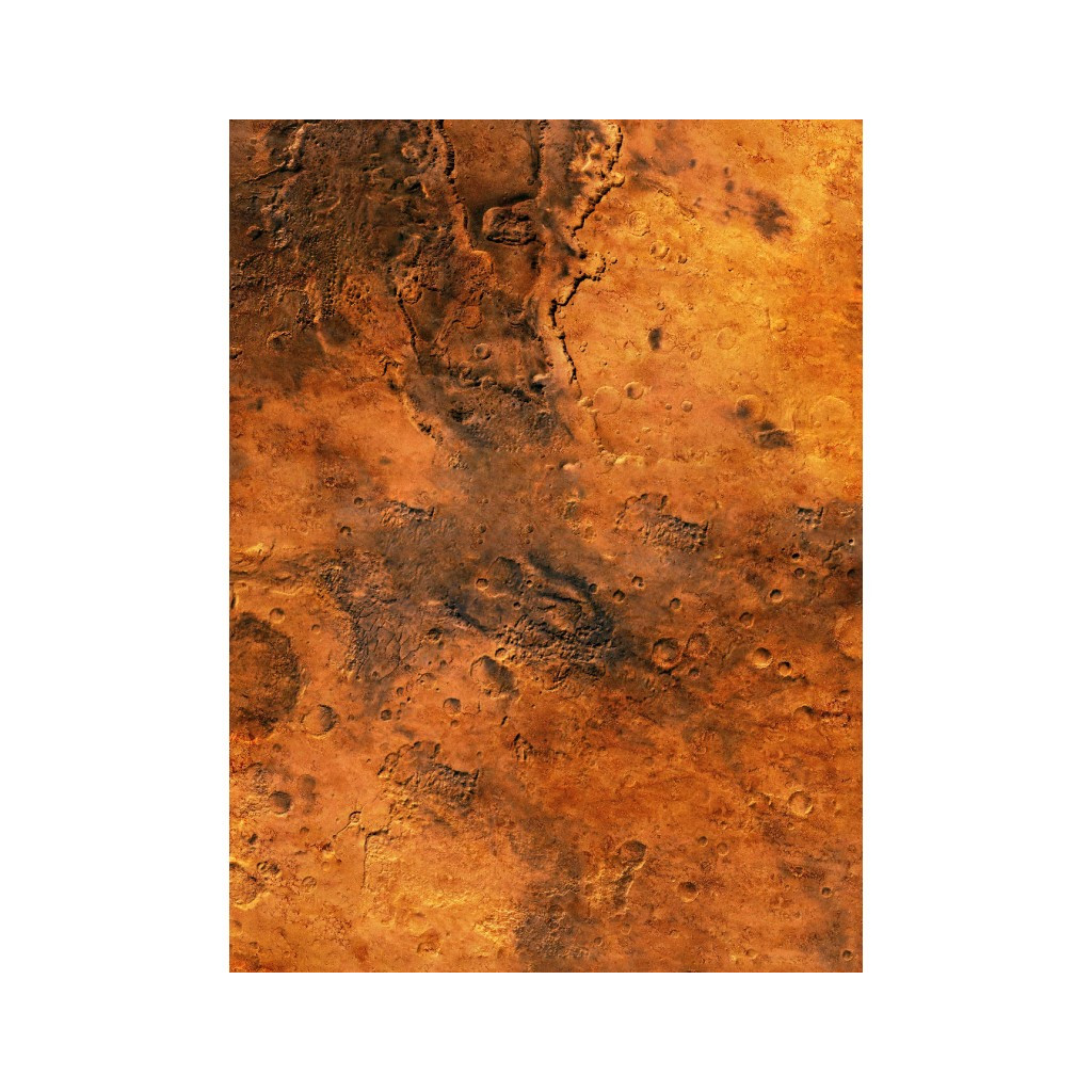 Playmats - Mousepad - Tapis recto/verso - Mars / Grassland - 72''x36''