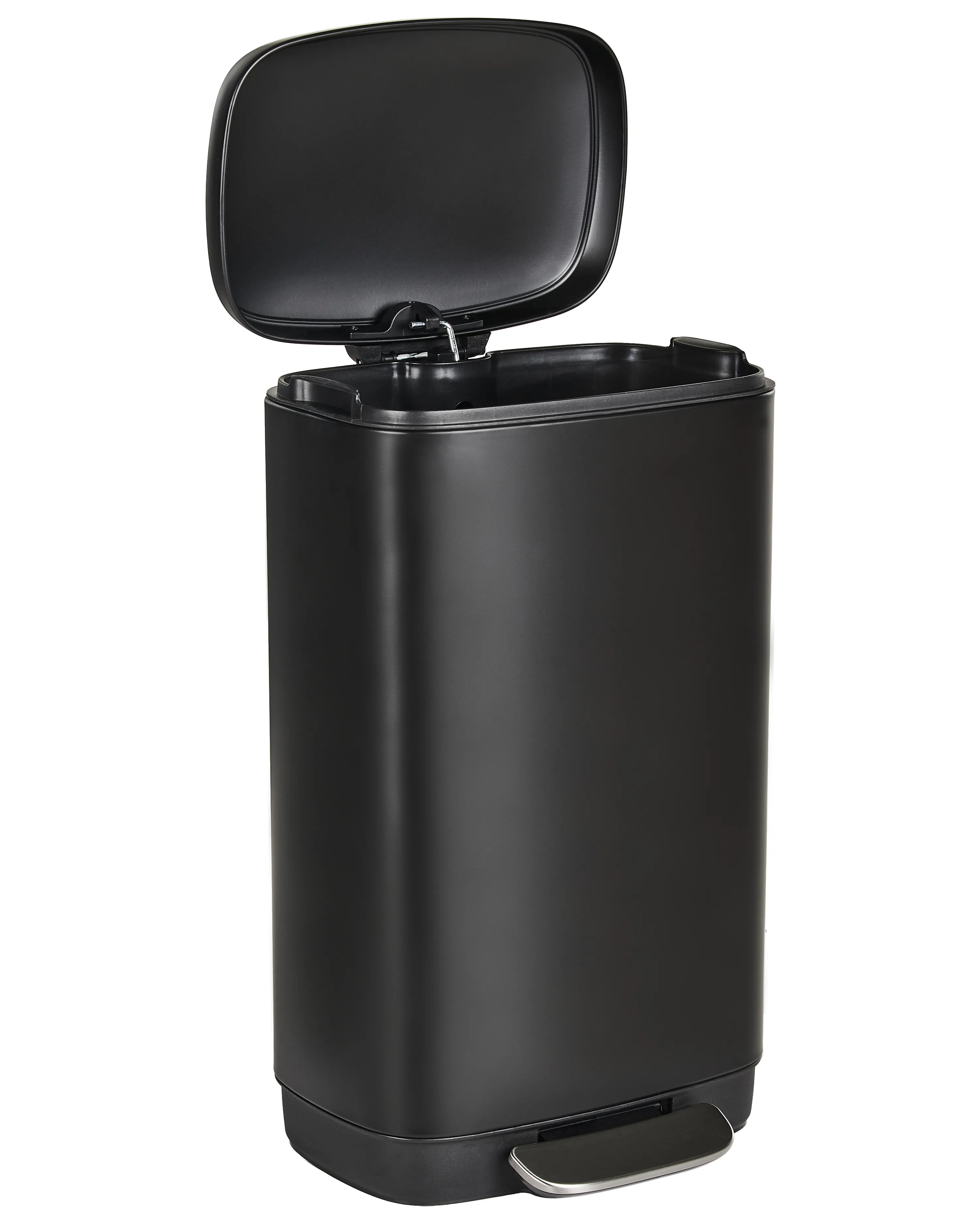 Prullenbak 30 L ECOCOLLECT Metaal Zwart