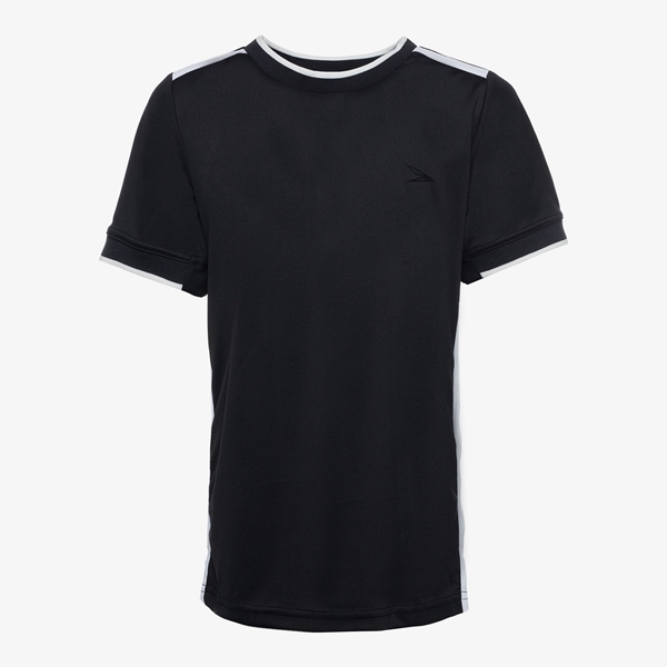 Dutchy kinder voetbal T-shirt zwart wit