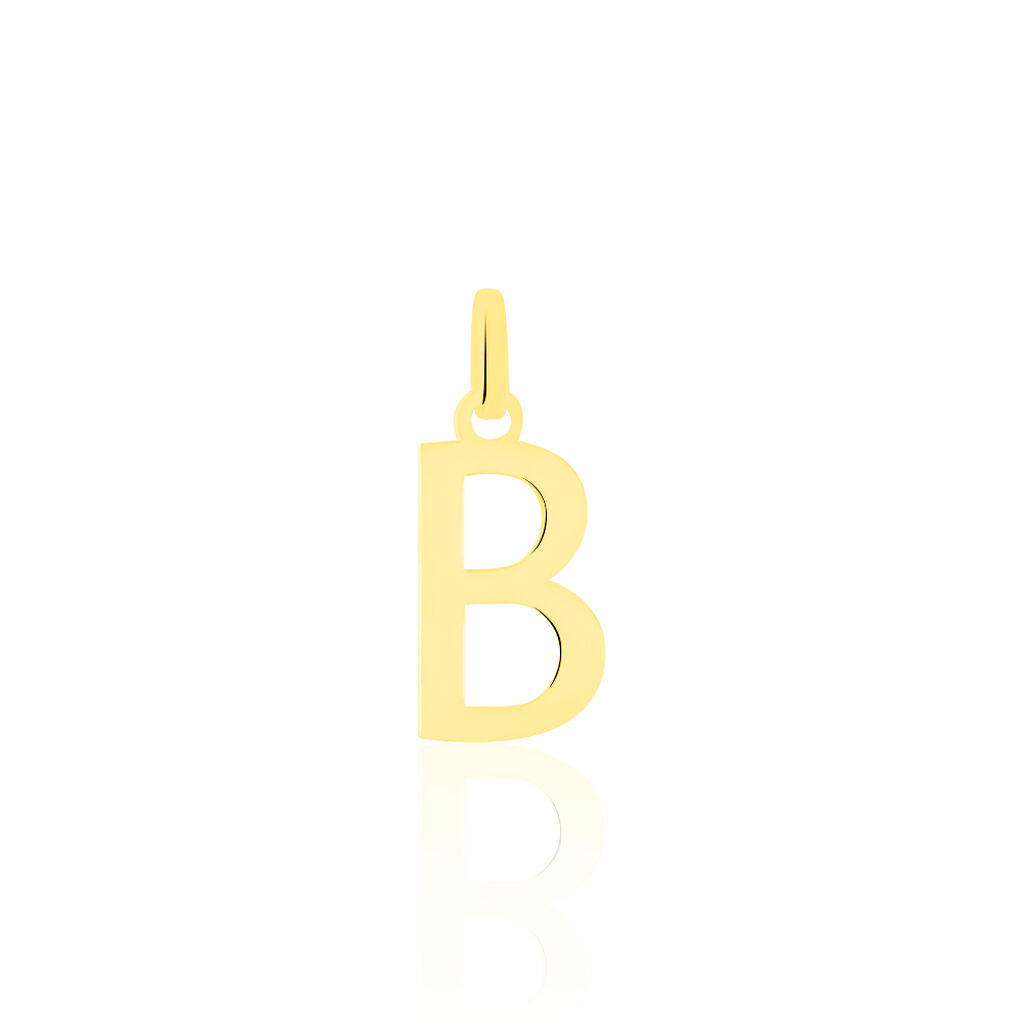 Pendentif Ionia Lettre Or Jaune