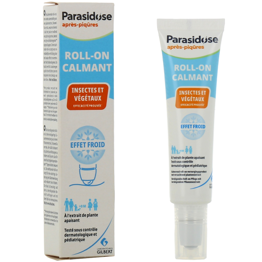 Parasidose roll on calmant après piqûres - Pour toute la famille
