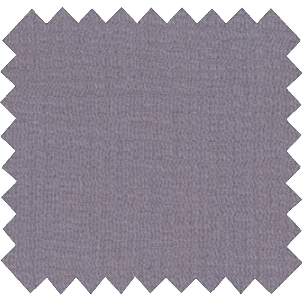 Coupon Tissu 1 M Gaze Lilas