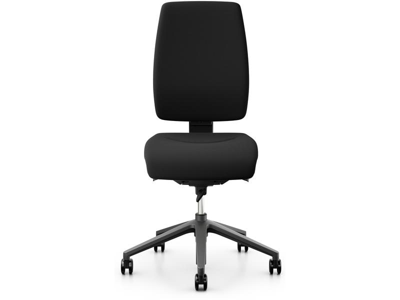 Giroflex Bürostuhl 68 mit Polsterrücken, ohne Armlehnen, Sc Klassischer Arbeitsstuhl ideal für aktives Sitzen
