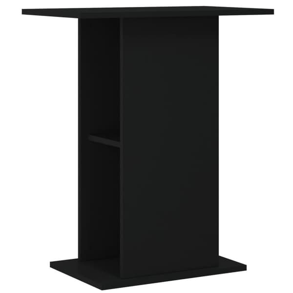 vidaXL Akvariumstativ svart 60,5x36x72,5 cm konstruert tre
