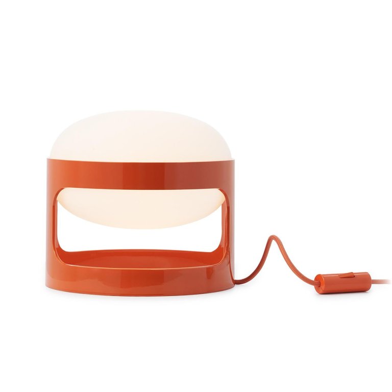 Kartell KD28 tafellamp oranje