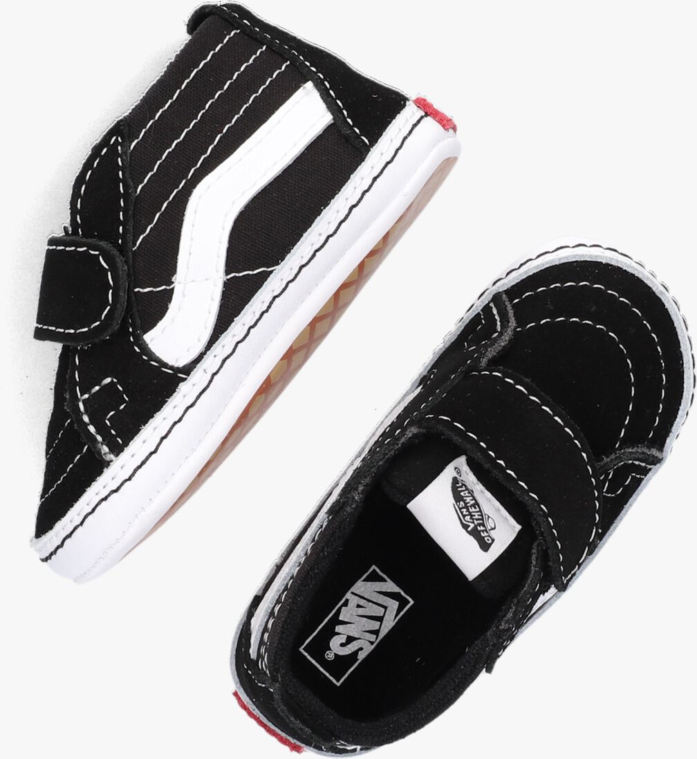 VANS zwarte vans babyschoenen in sk8-hi crib