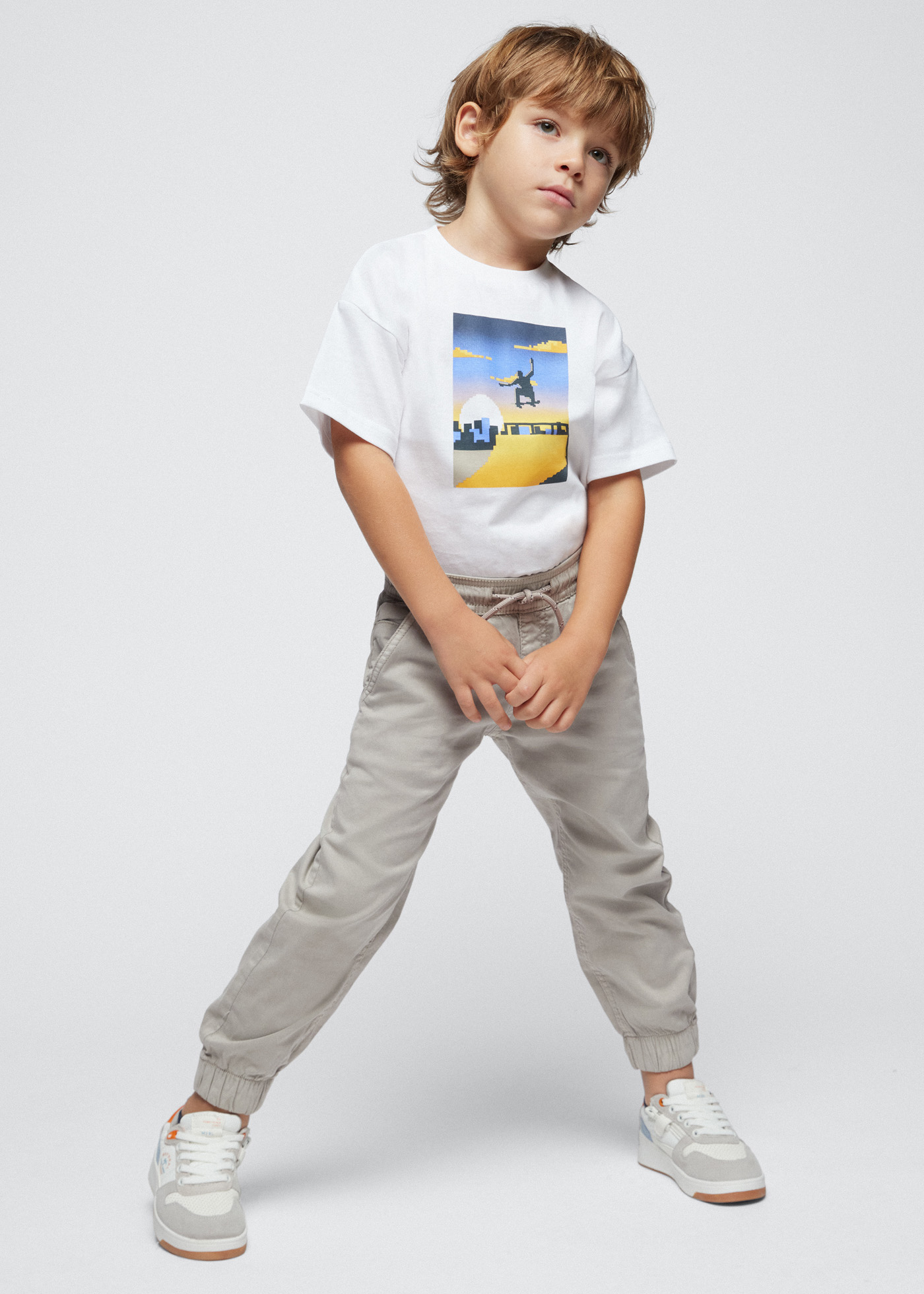 Calças de skate Better Cotton para meninos, azul marinho