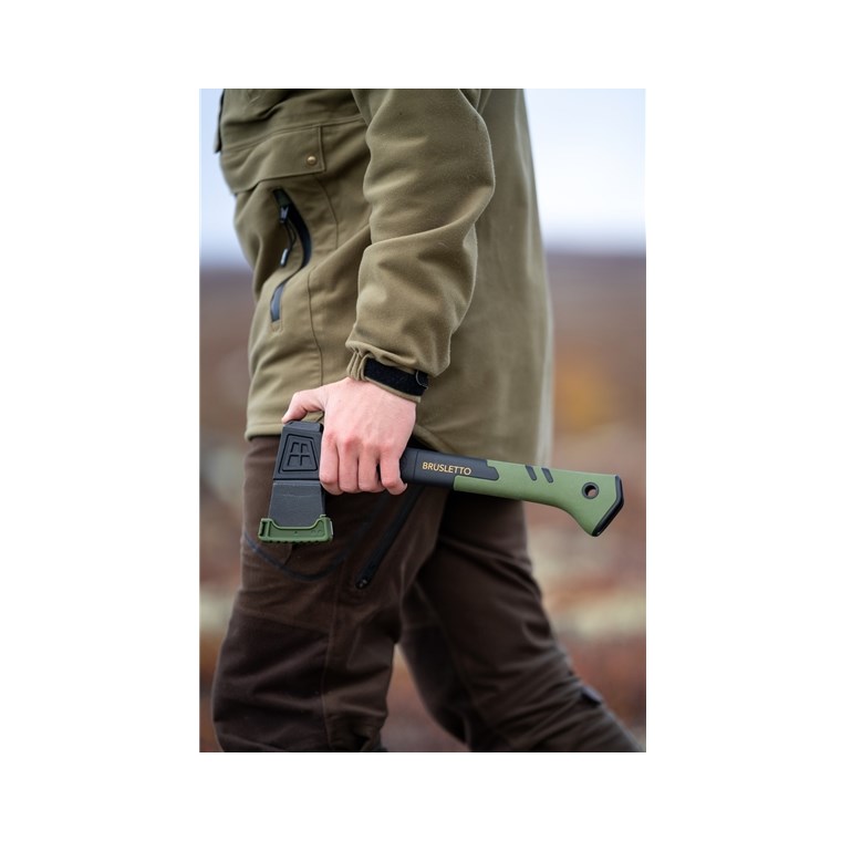 Brusletto Kikut Axe 36 Cm Black/Green L
